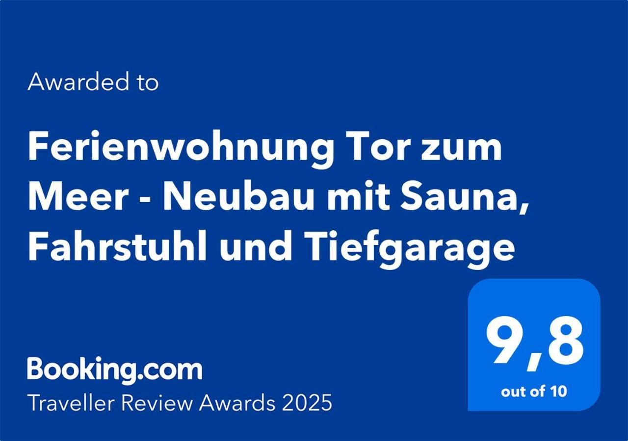 Ferienwohnung Tor Zum Meer - Neubau Mit Sauna, Fahrstuhl Und Tiefgarage Ostseebad Kühlungsborn Esterno foto